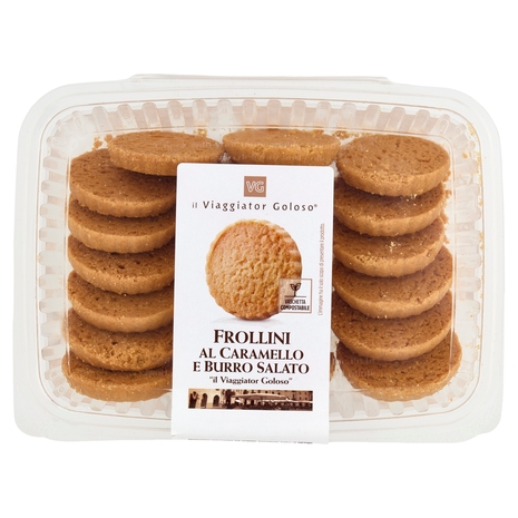 Frollini al Caramello Salato e Burro Salato Il Viaggiator Goloso